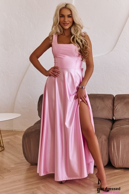 Maxi Kleita Belinda – Konfekšu Rozā