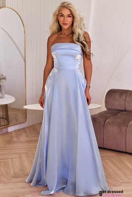 Maxi kleita Helena – Gaiši Zila