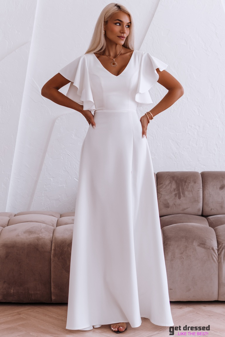 Kāzu Kleita Loreen Maxi – balta
