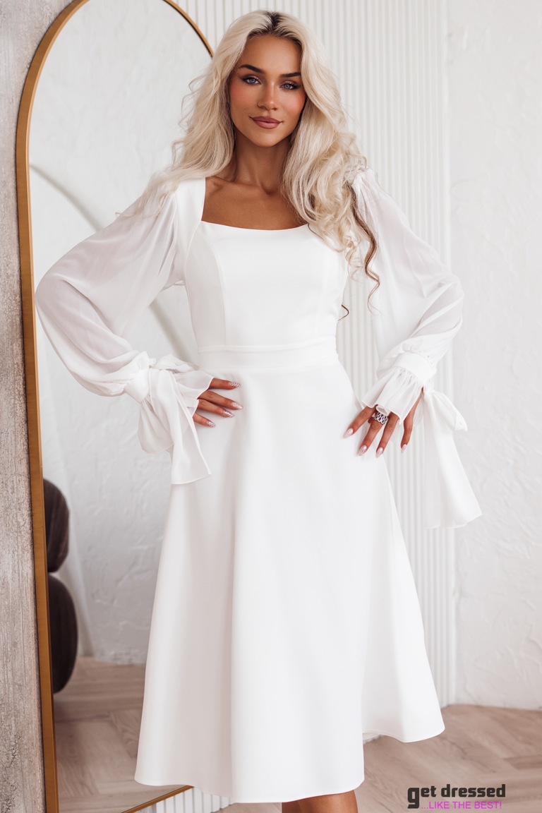 Midi Kleita Roosi – Balta