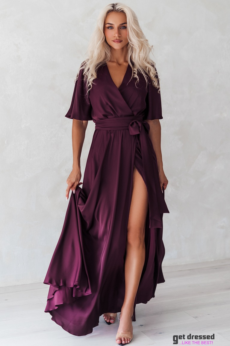 Maxi Kleita Zeynep – Plūmju Violeta