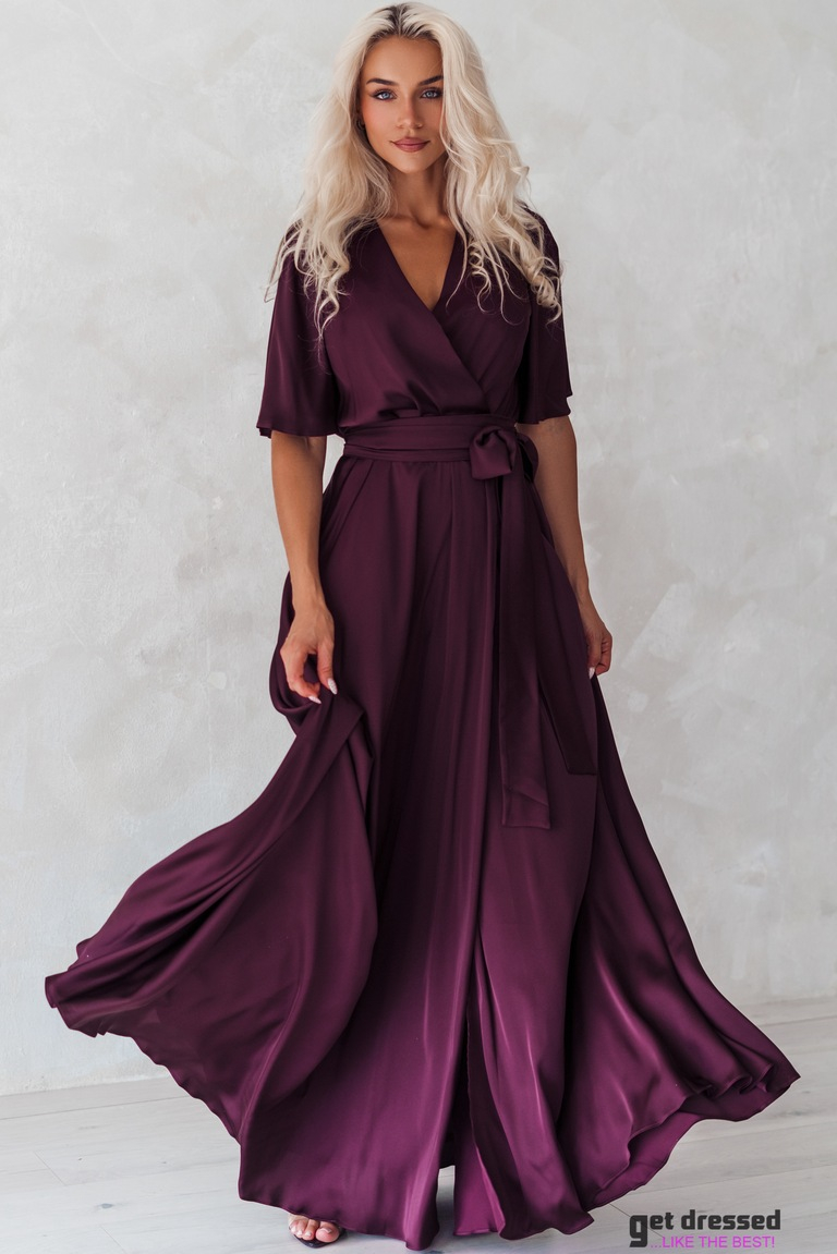 Maxi Kleita Zeynep – Plūmju Violeta