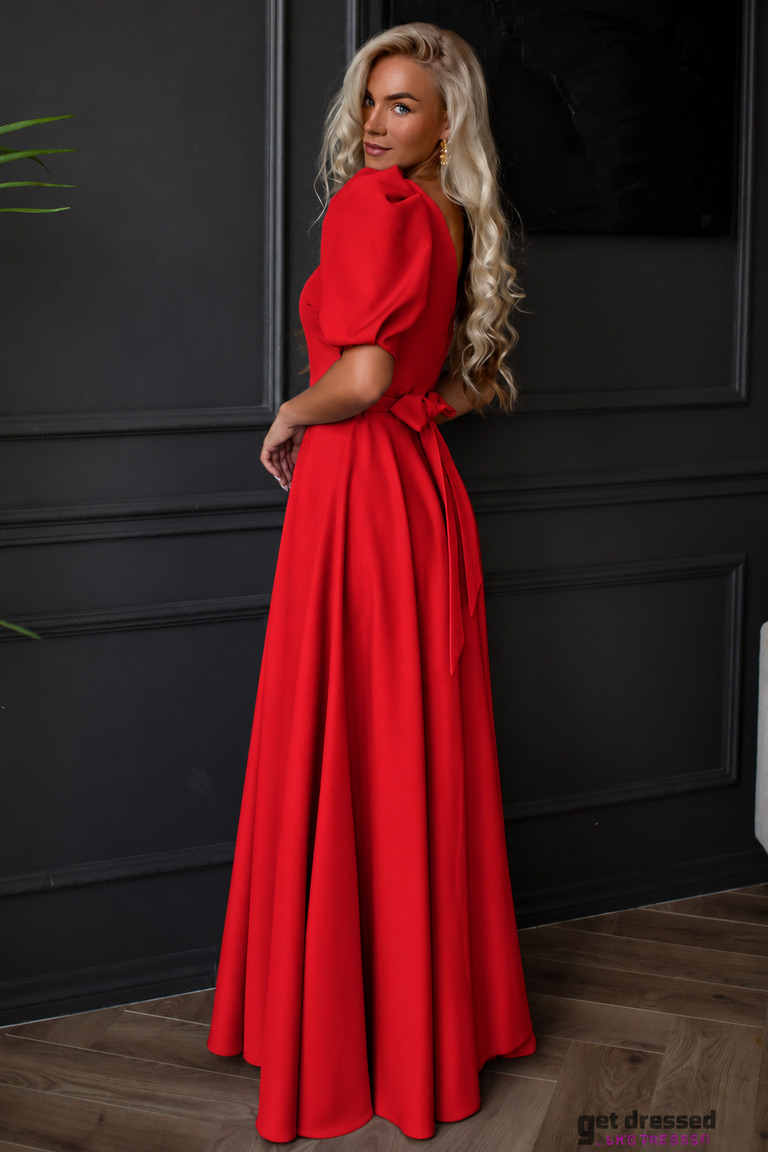 Maxi Kleita Deborah – Sarkana